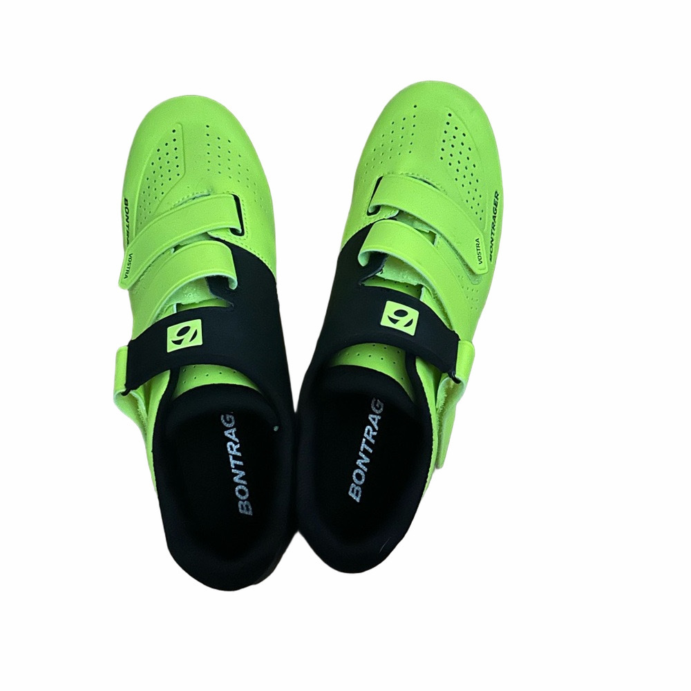 Peloton Neon Yellow and Black Athletic Shoes